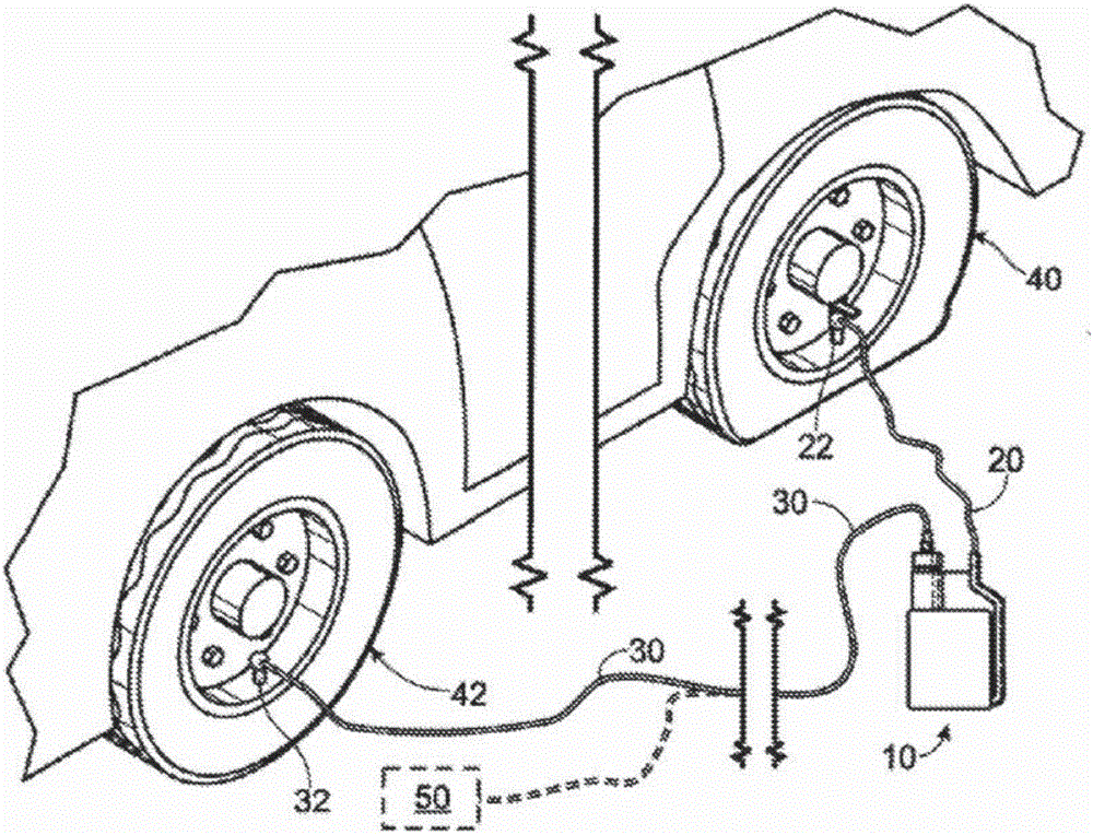 Tire inflation and sealing system