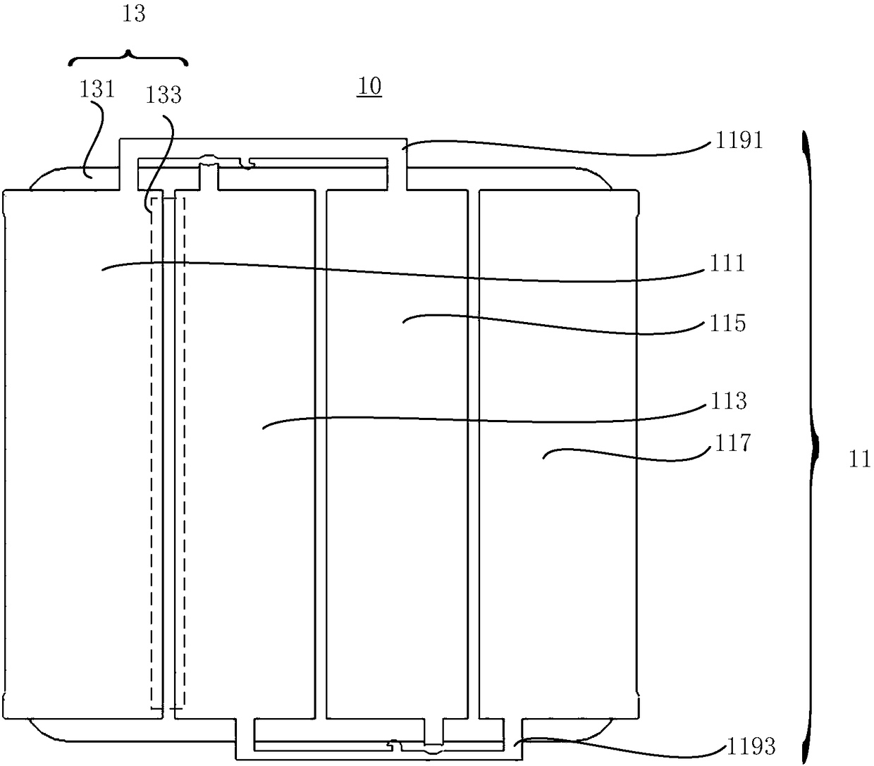 Surface-mounted support and multi-chip photoelectric device