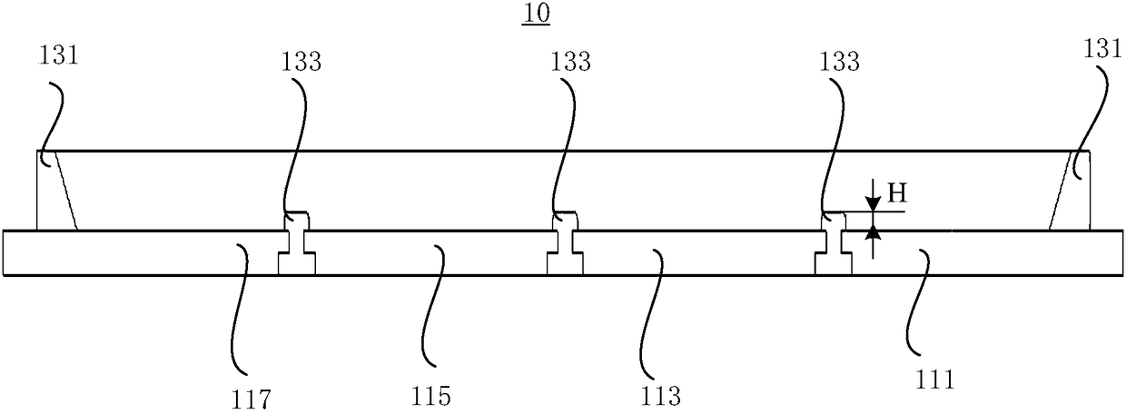 Surface-mounted support and multi-chip photoelectric device