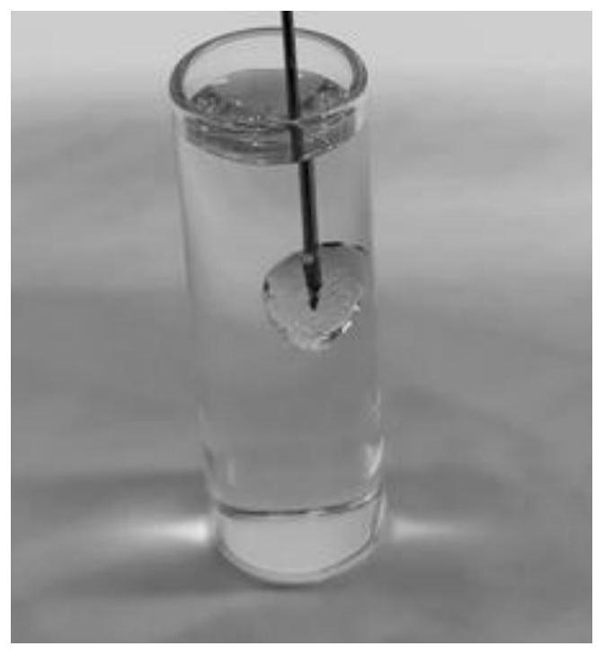 A kind of gel reservoir and its preparation method and its application in the preparation of postoperative hemostatic preparation