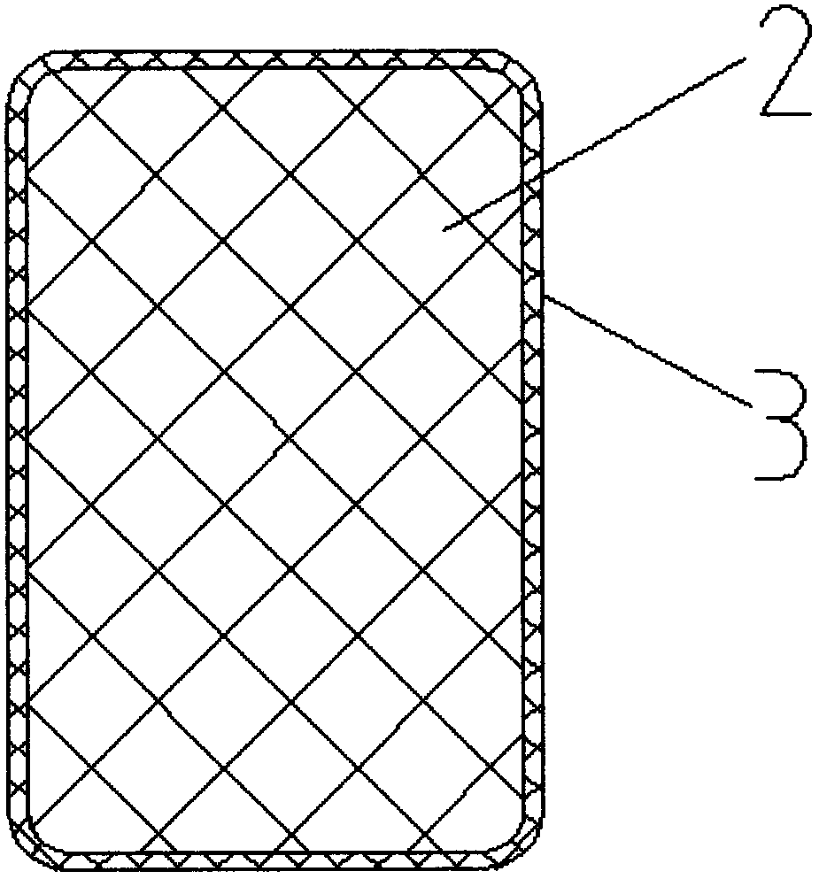 Light-weight measuring tool using carbon fiber material as measuring tool skeleton