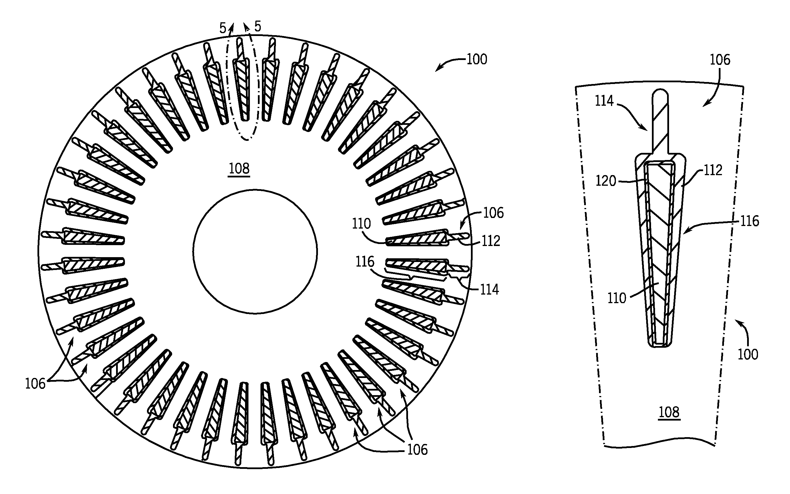 Electric machine rotor bar and method of making same