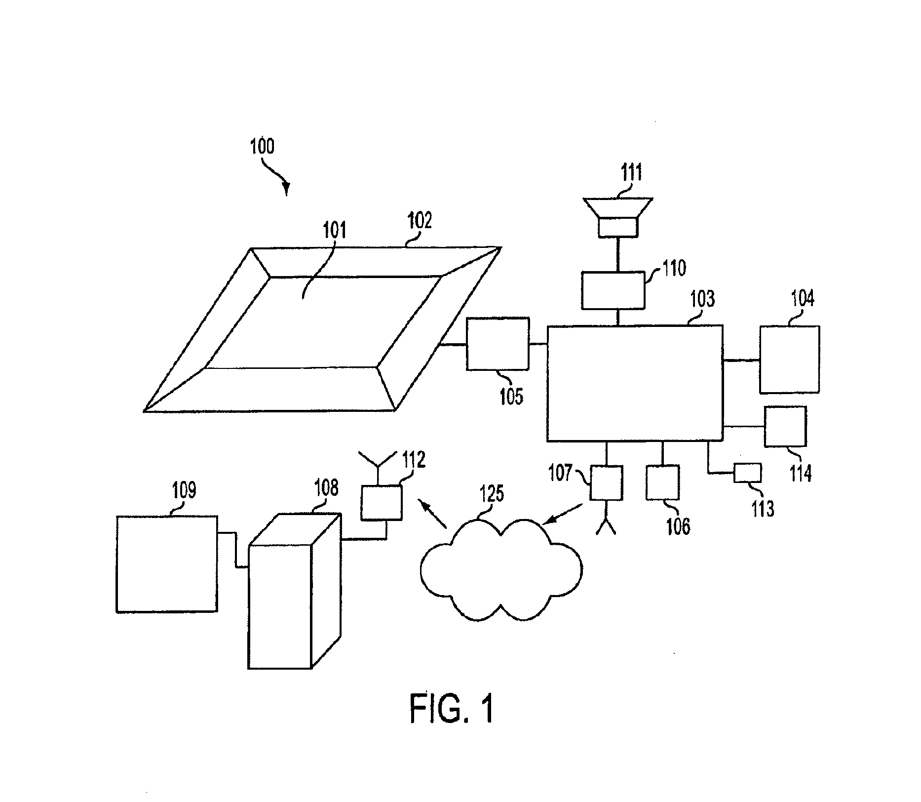 Floor display system with interactive features and variable image rotation