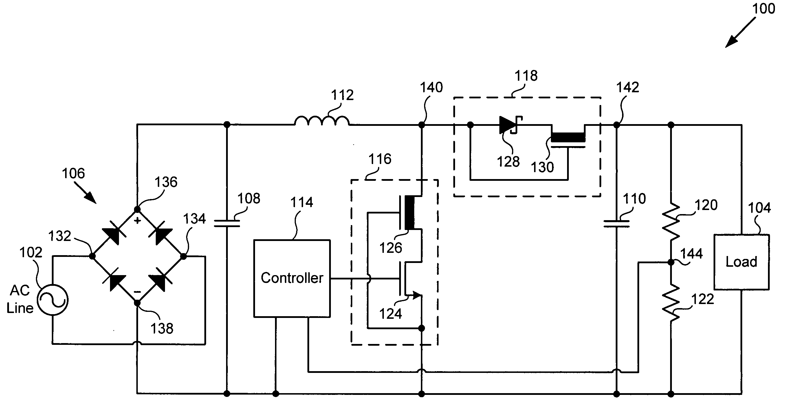 Enhancement mode III-nitride switch with increased efficiency and operating frequency
