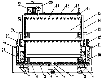 Seedling cultivation device for agricultural planting