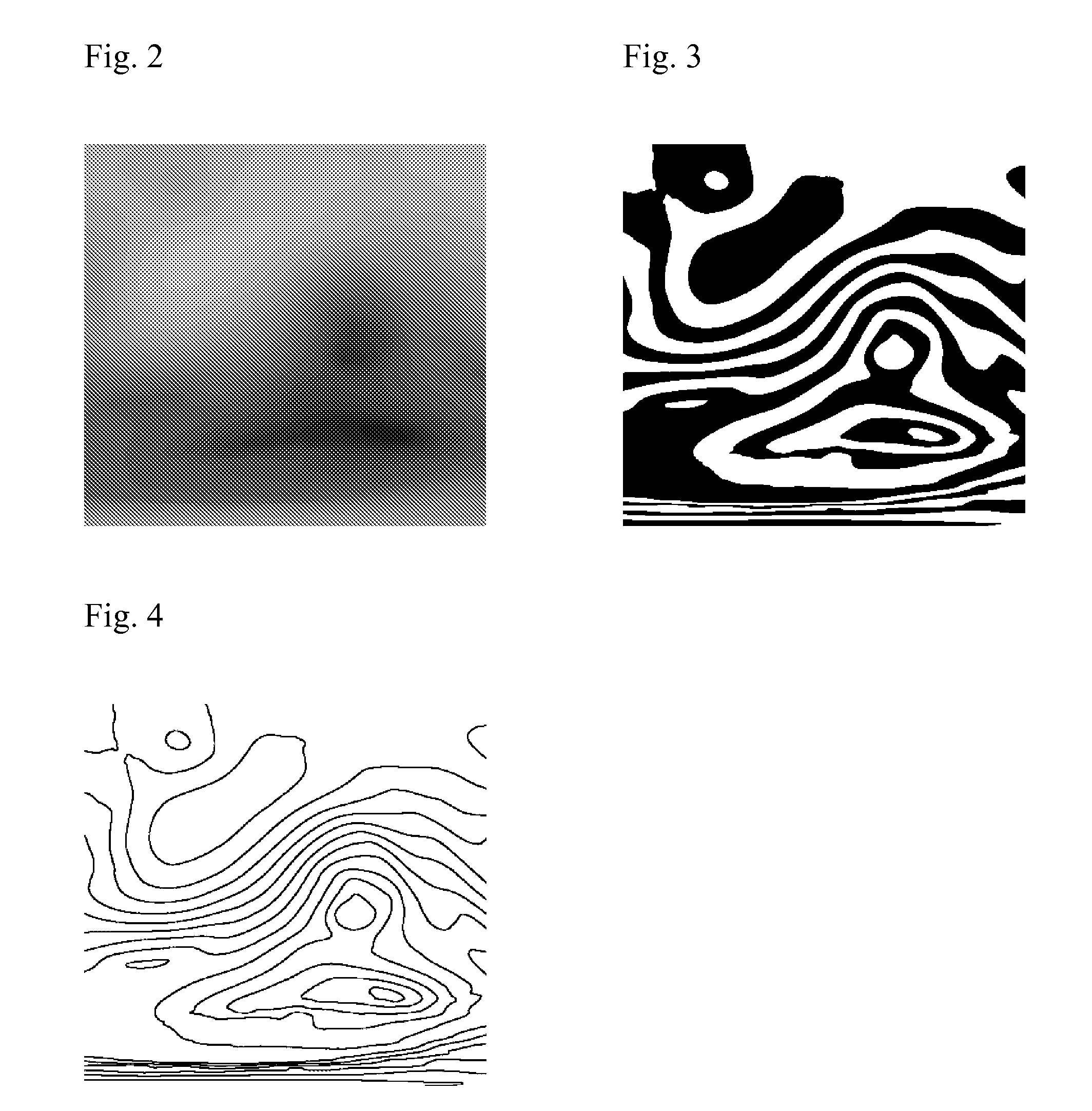 Technique for real-time rendering of temporally interpolated two-dimensional contour lines on a graphics processing unit