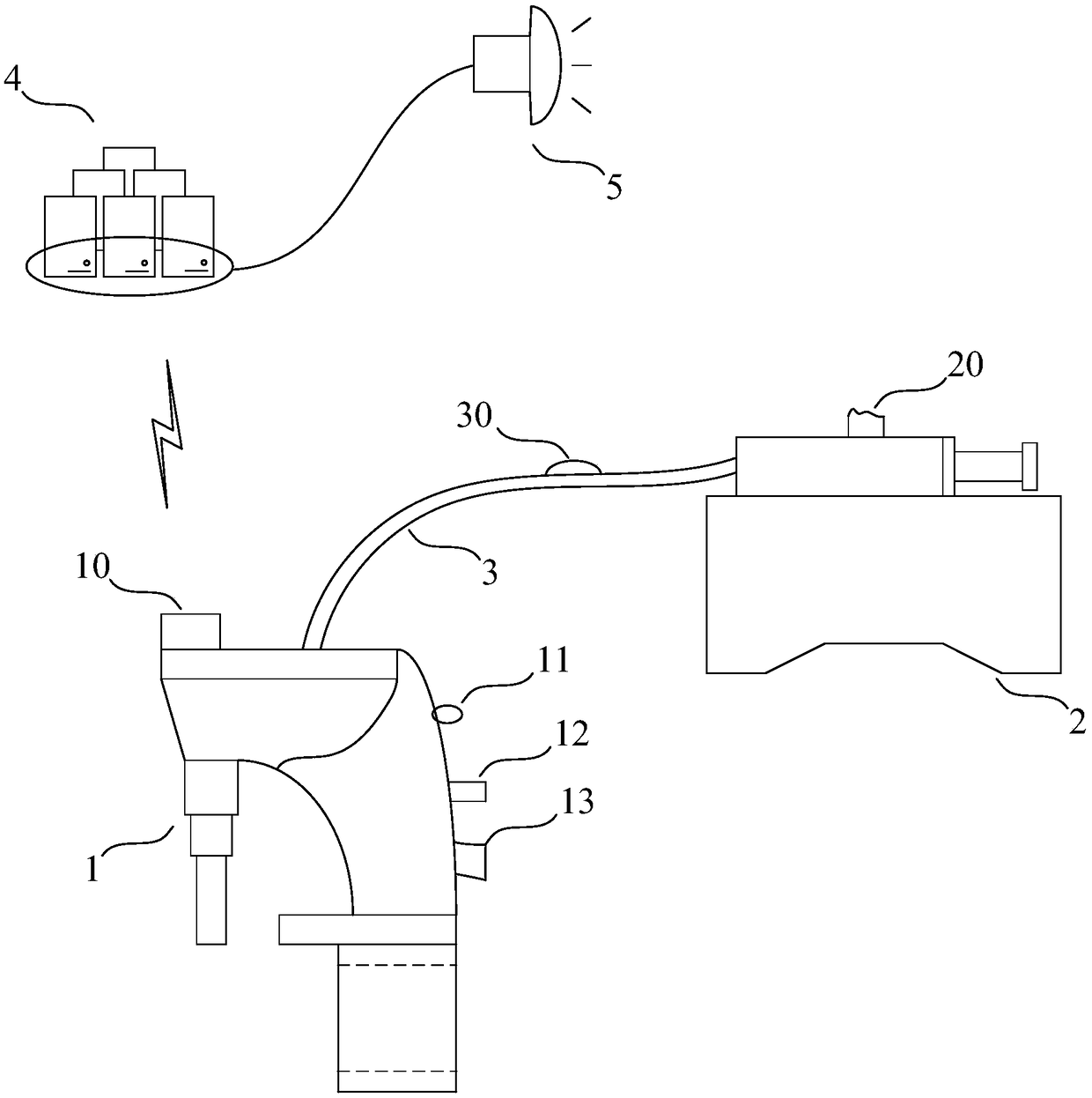 An opening device for a gas pipeline and a monitoring method thereof