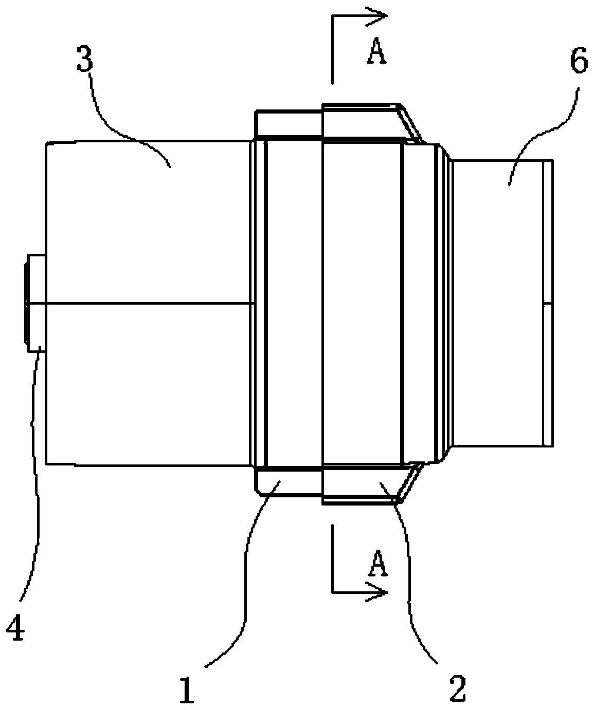 Transmission mechanism for electric tool with axial locking function