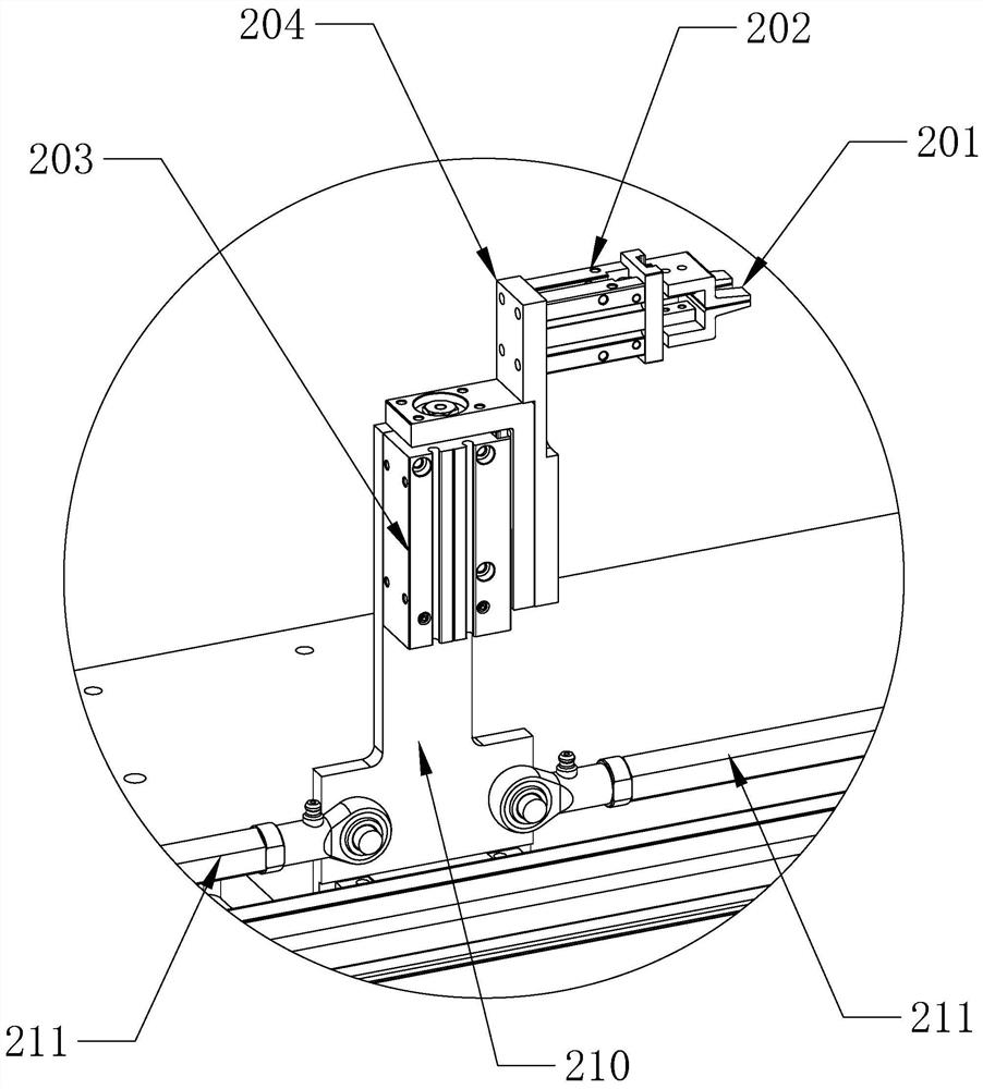 Automatic elastic band threading machine for covers