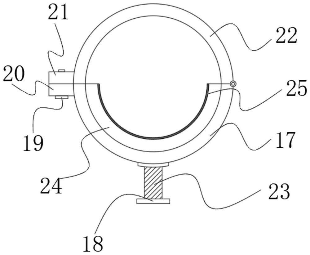 Drainage bottle storage device