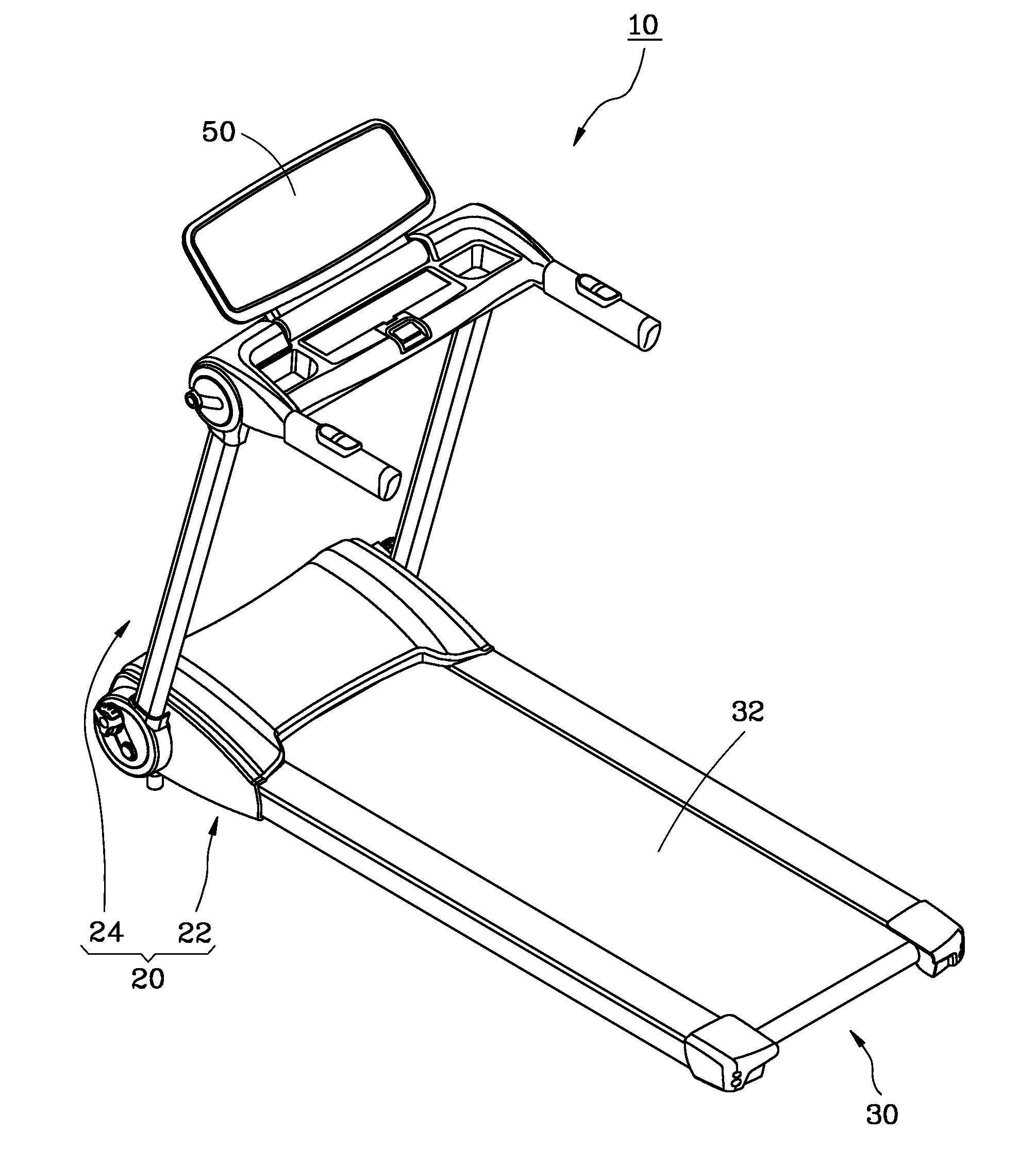 Rehabilitation treadmill