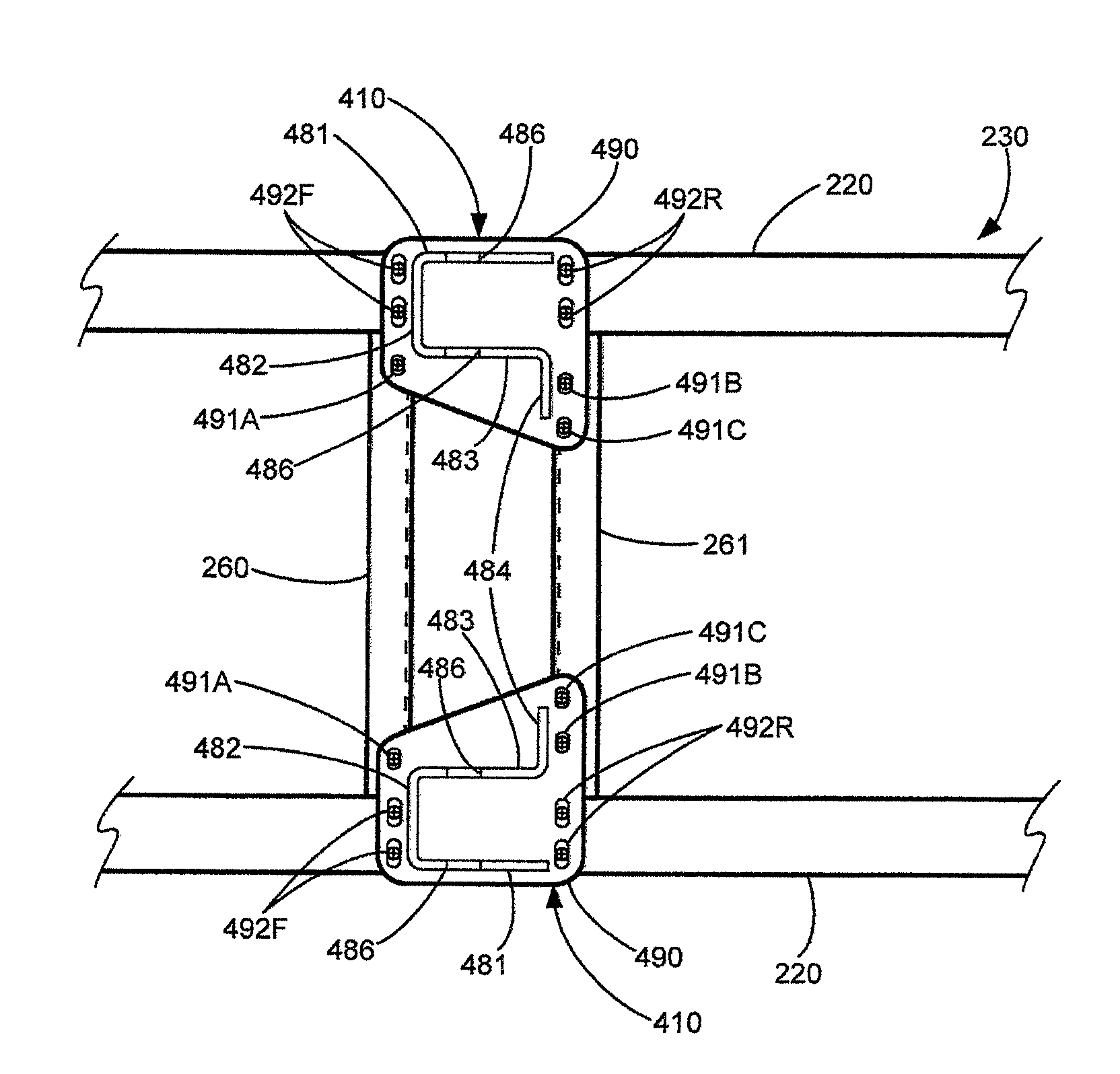 Hanger for axle/suspension systems