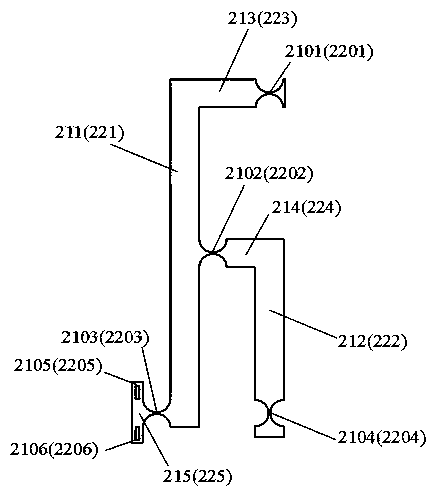 Two degrees of freedom flexible micro operator in parallel connection