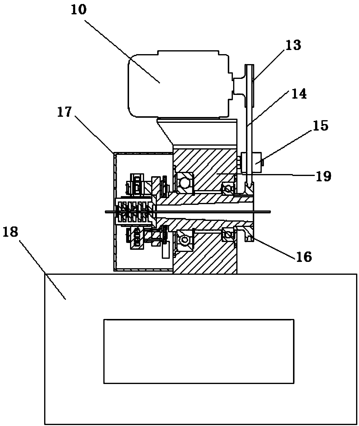 Friction type wire rod rust removal tool