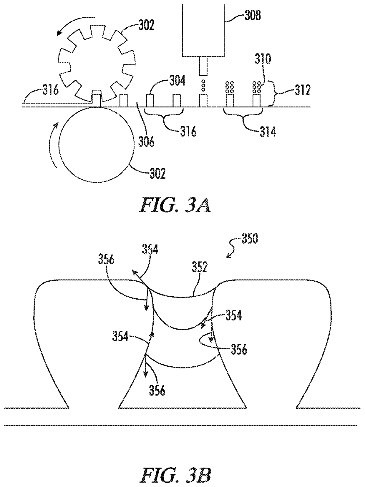 Patterned Surfaces with Suction