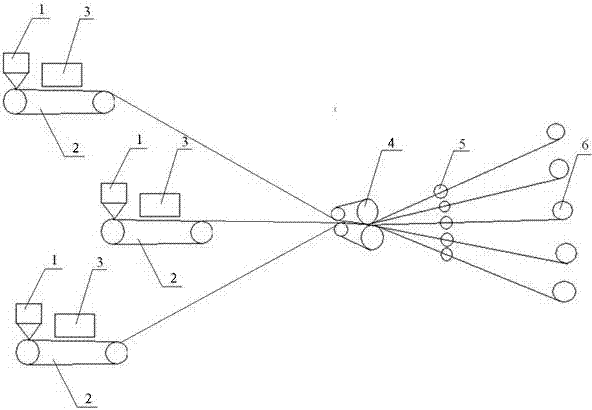 Method for preparing graphene fiber by casting method