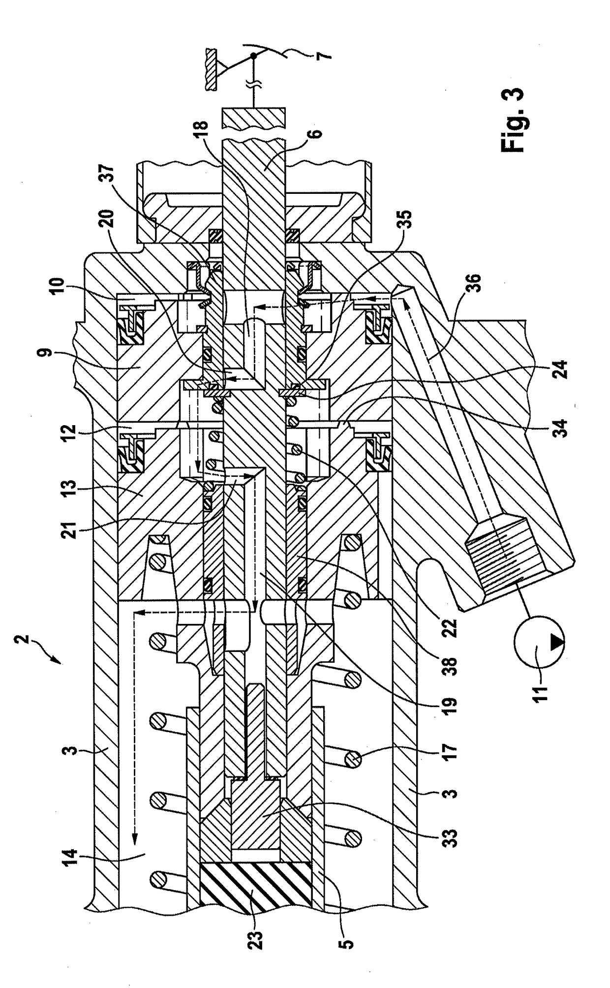 Brake device for a hydraulic motor vehicle brake system