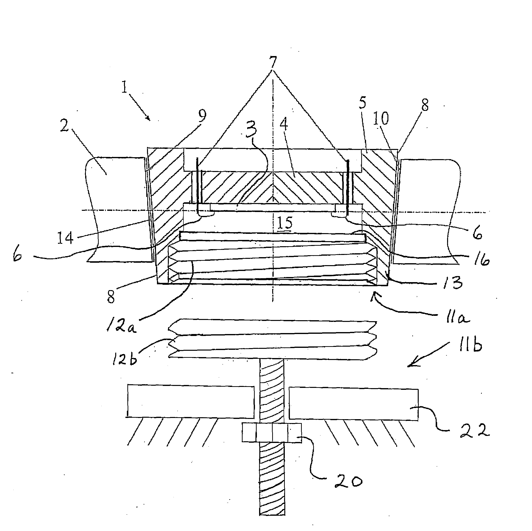 Method and apparatus for mounting a sensor