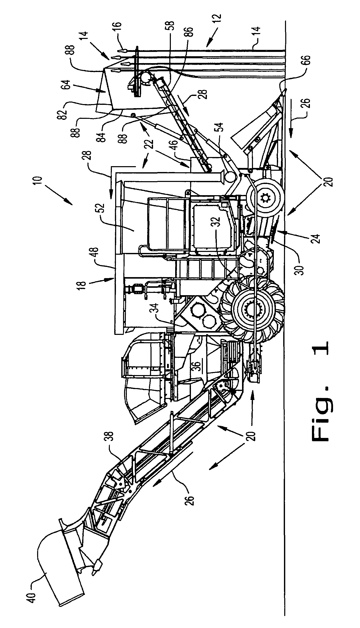 Seed gathering device for use by an agricultural harvester