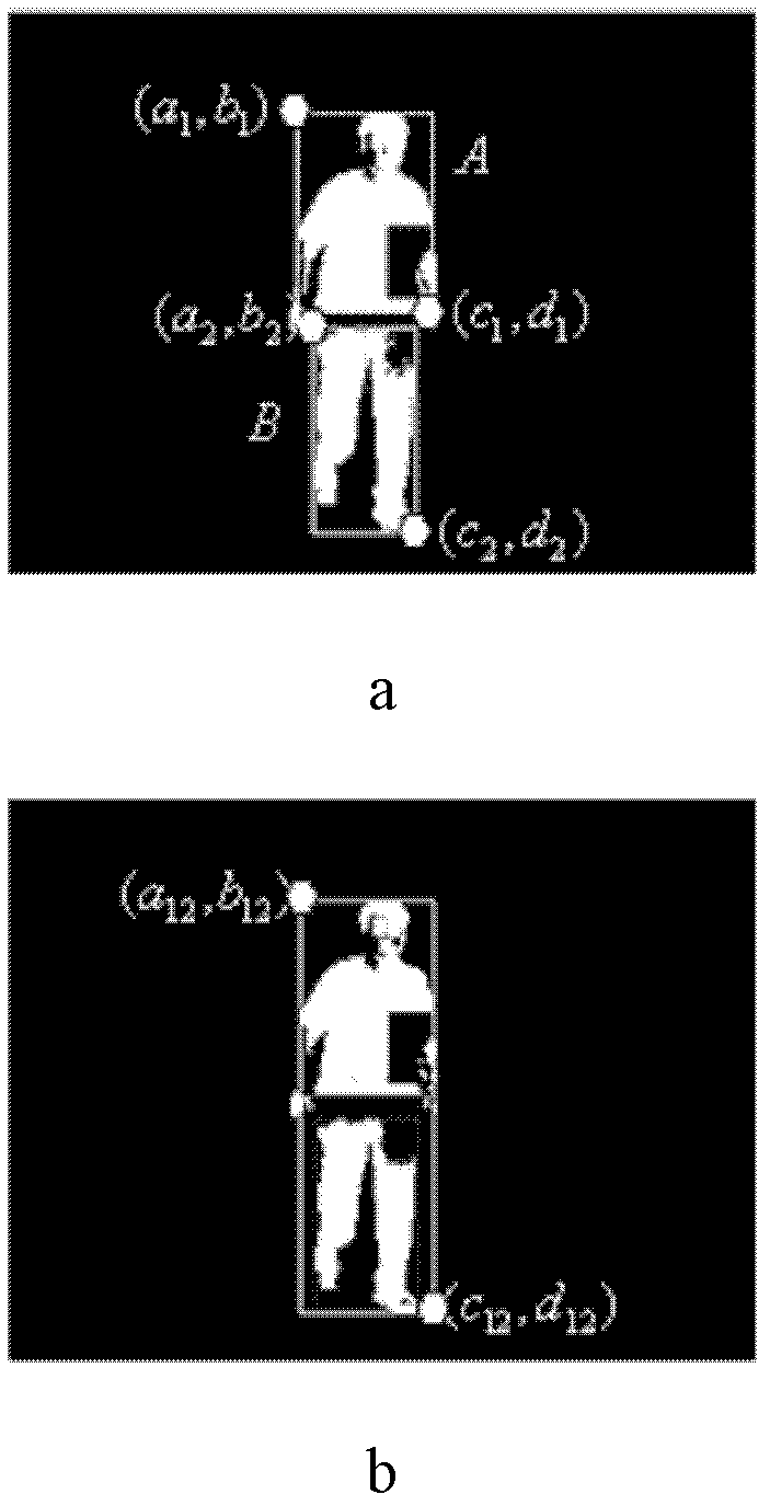 Pedestrian object detection method based on object posture projection and multi-features fusion