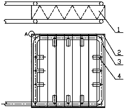 Method for detecting failure of static pressure difference of dust-collection filter screen based on temperature correction