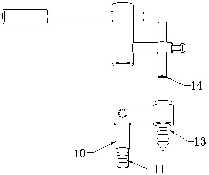 Broken nail removal device for orthopedics department