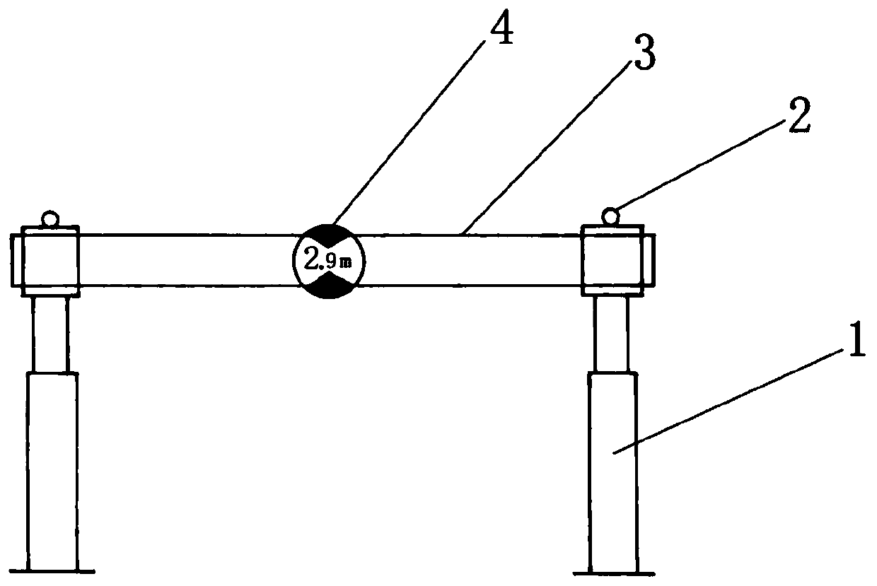 Highway height-limiting door