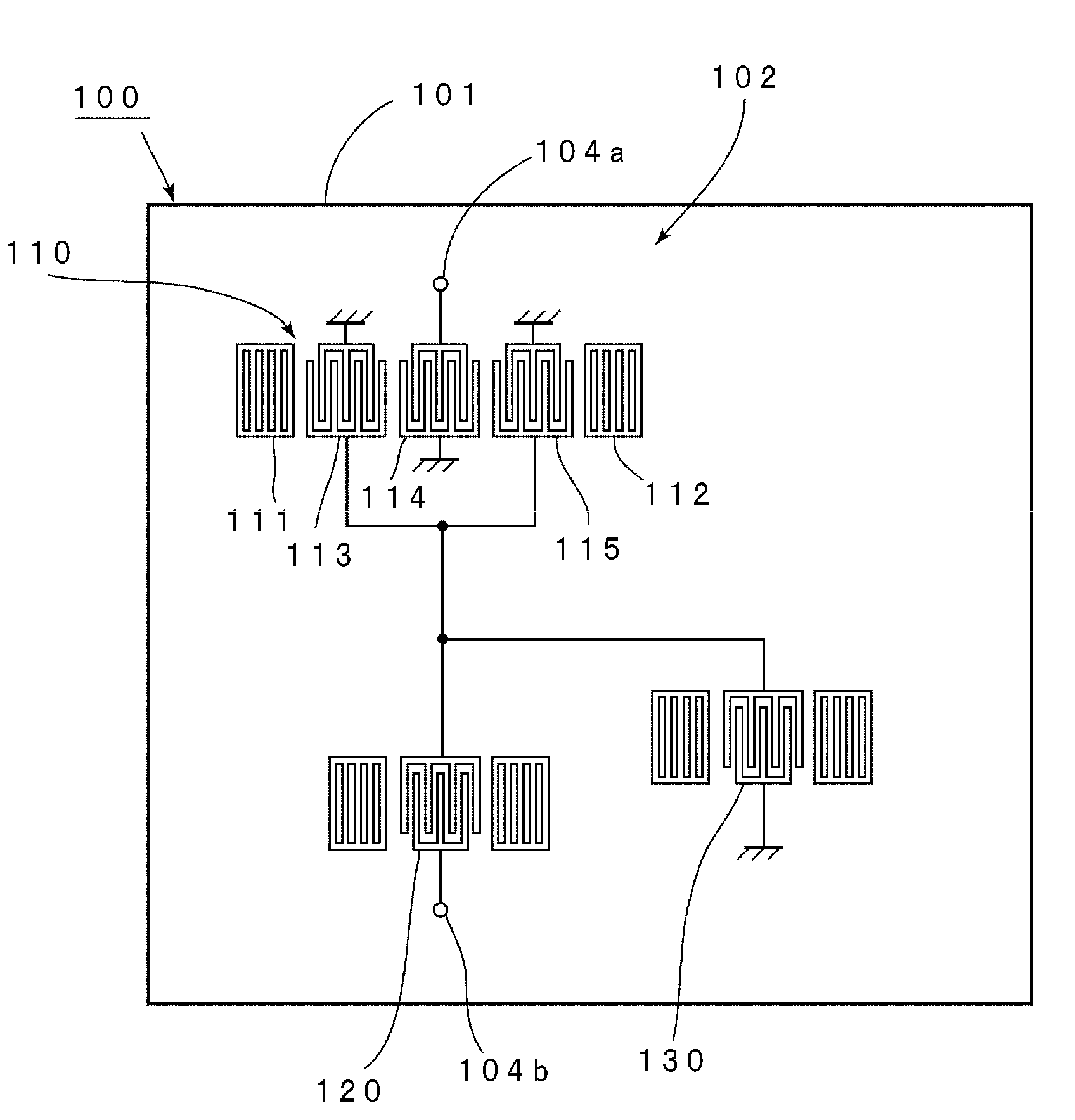 Boundary acoustic wave filter device