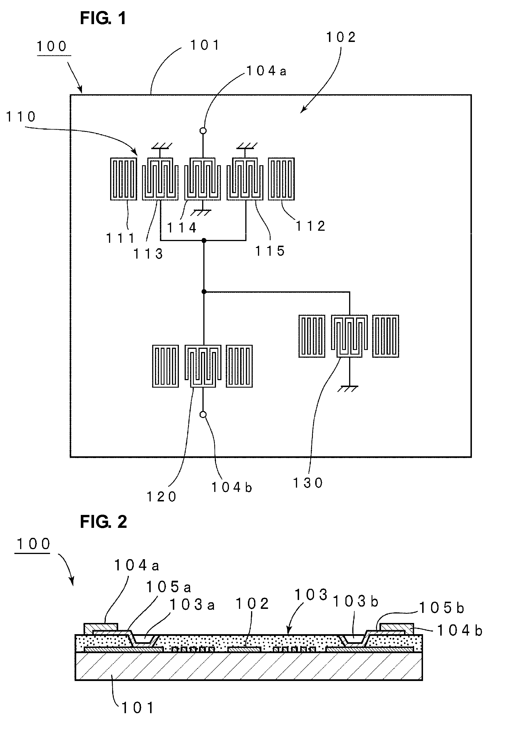 Boundary acoustic wave filter device