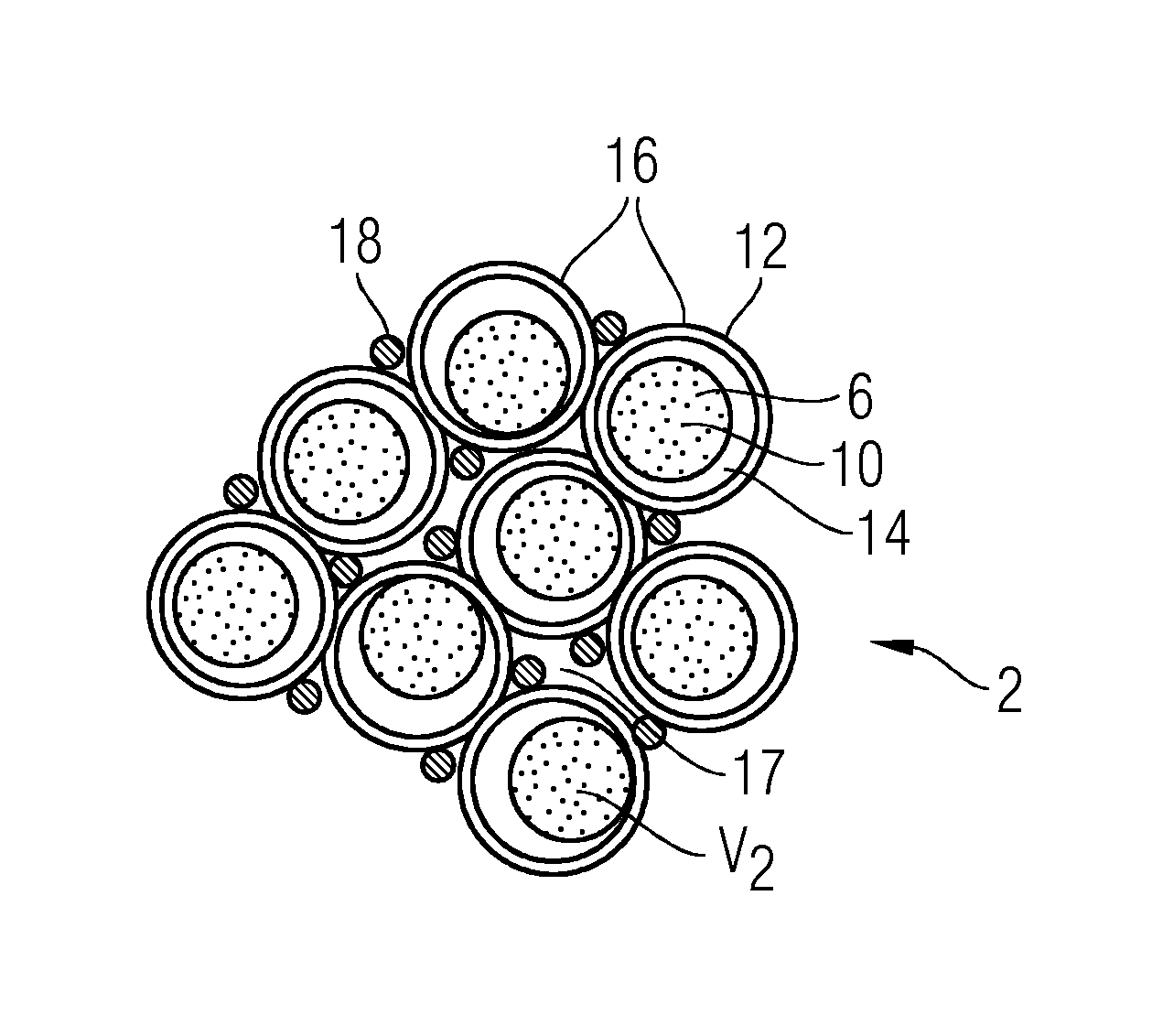 Method for producing a storage structure of an electrical energy storage cell