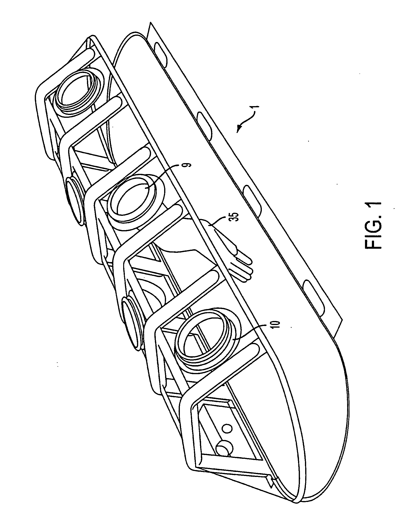Modular port system and replacement method thereof