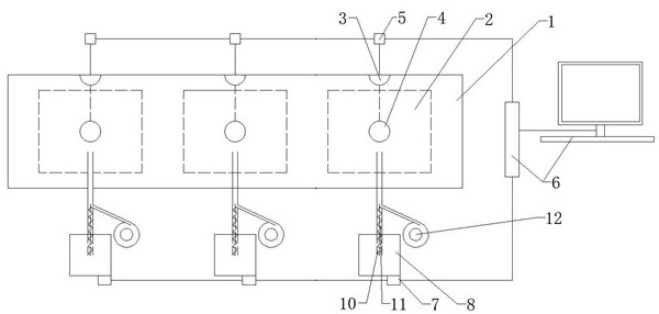 Intelligent greenhouse fry feeding device based on machine vision technology and method