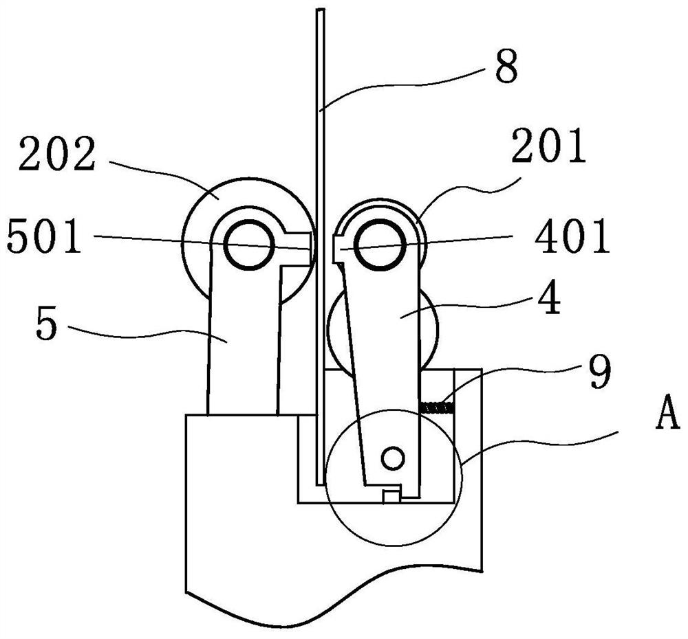 Safety belt force reducing device