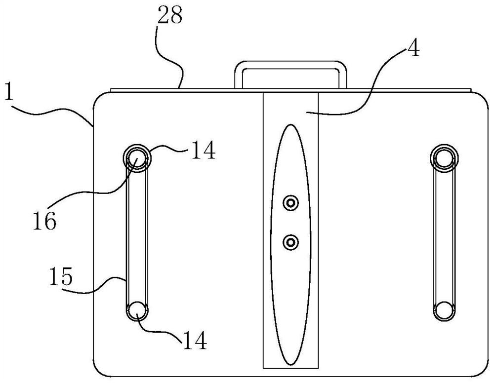 Heatable pressurizing device for blood transfusion in hematology department