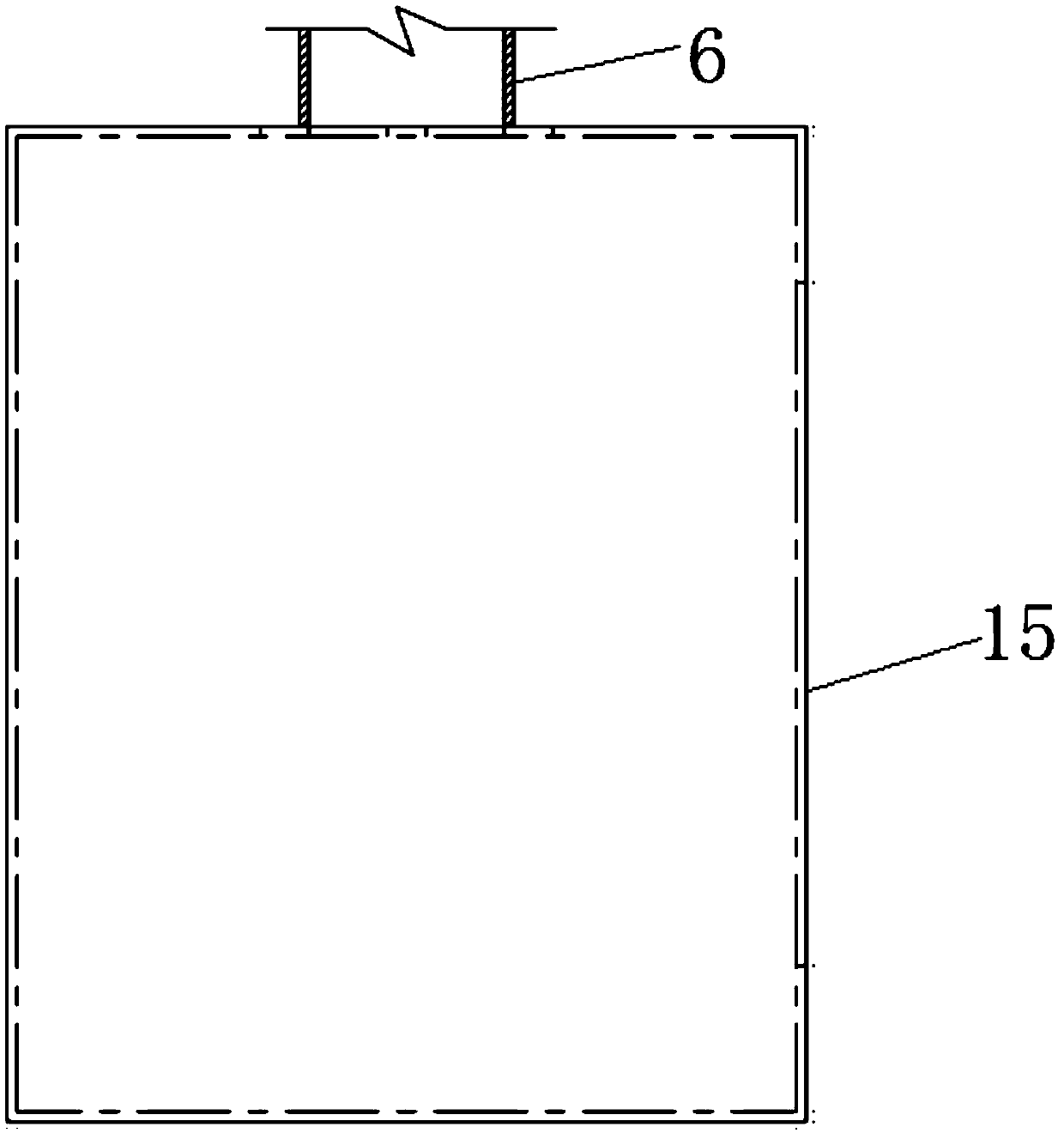 Gas lift reverse circulation hole cleaning test simulation device