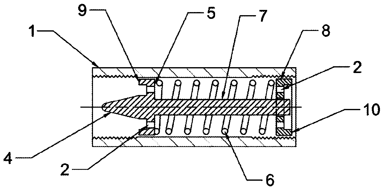 Reject valve of reverse osmosis device