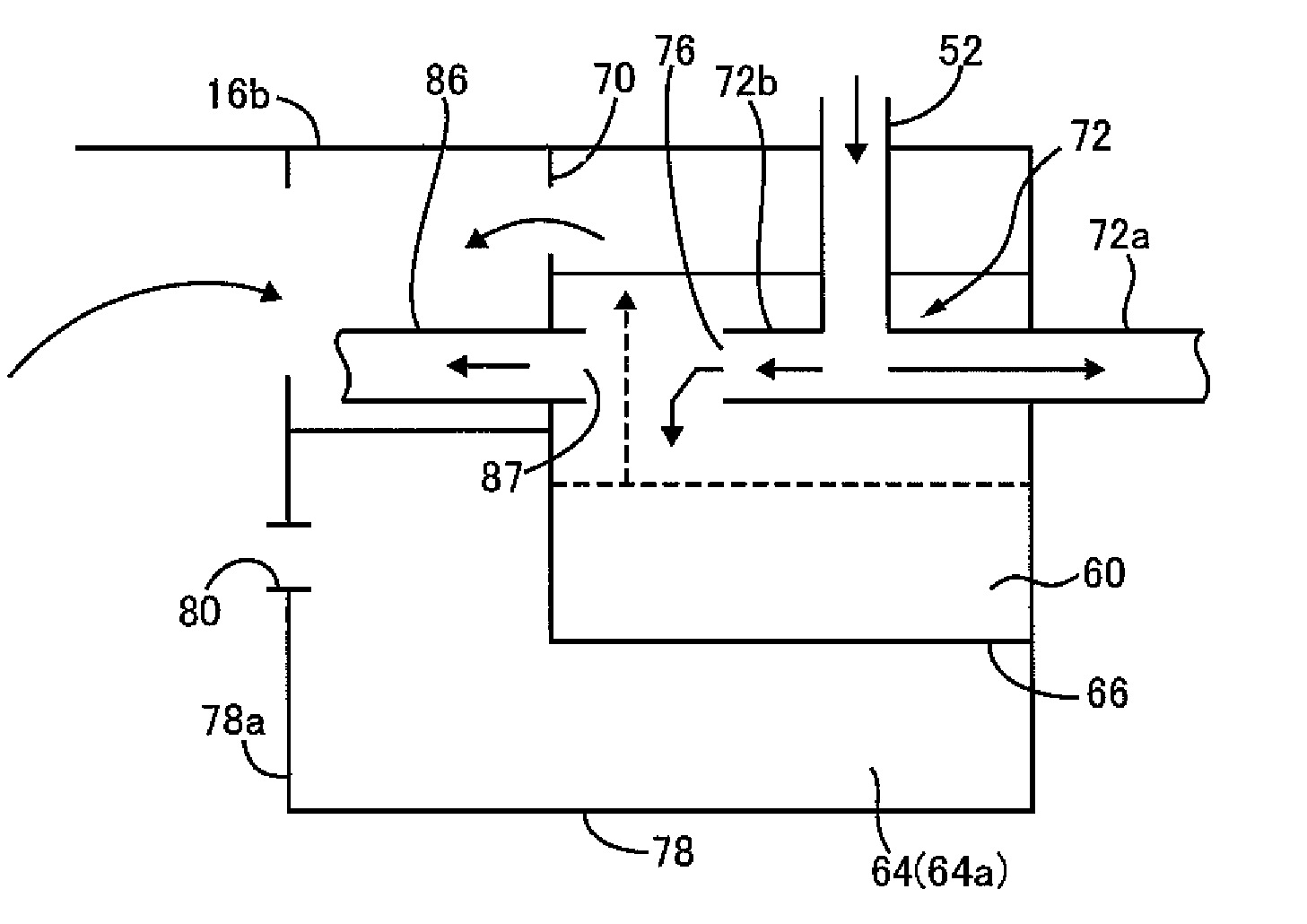Lubrication device of power transmission device for hybrid vehicle