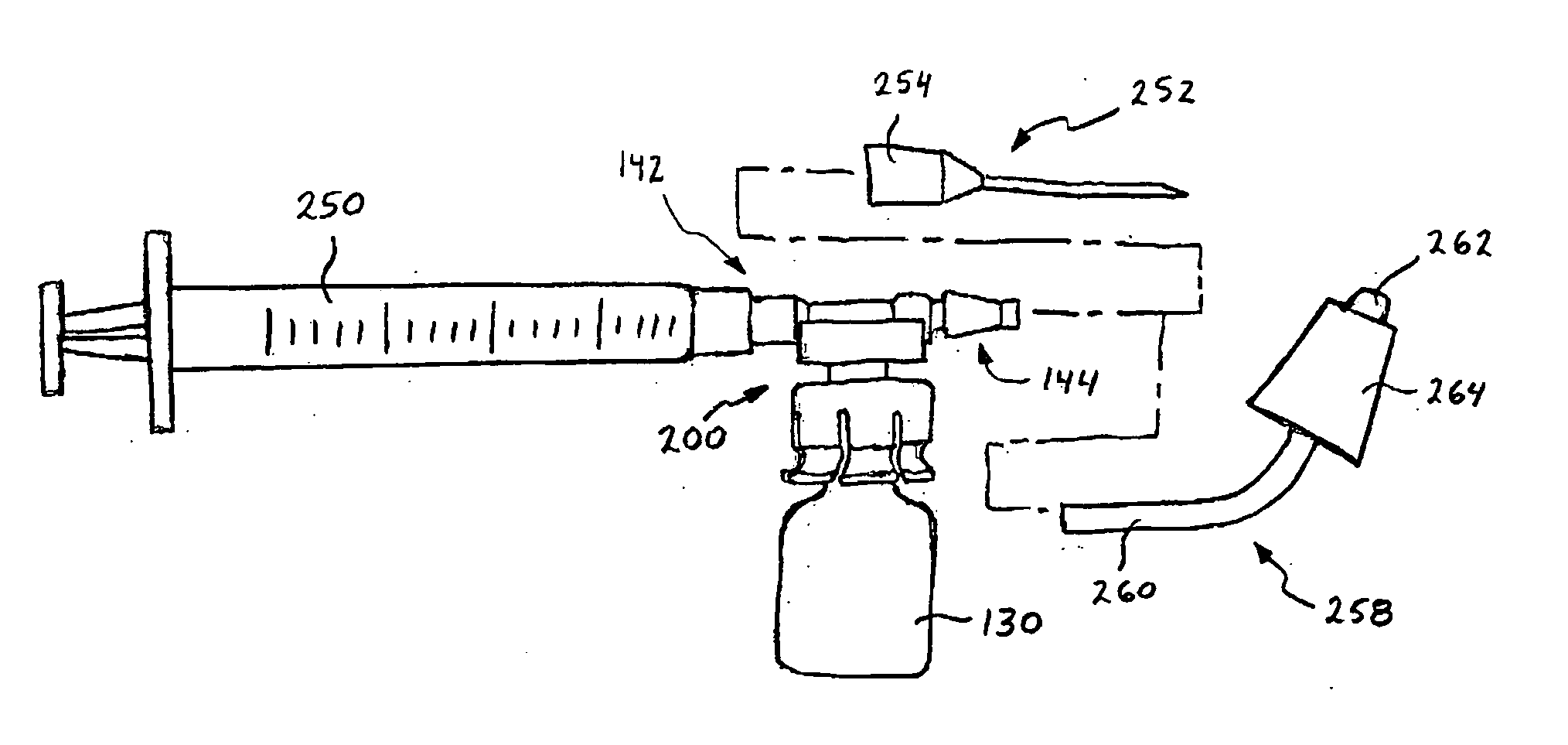 Vial multi-access adapter