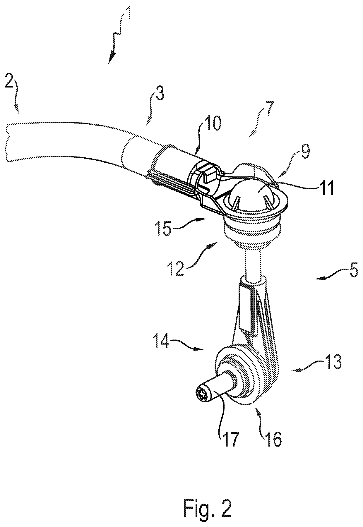 Stabilizer bar for a chassis of a vehicle, pendulum support for such a stabilizer bar, and method for producing such a stabilizer bar or such a pendulum support