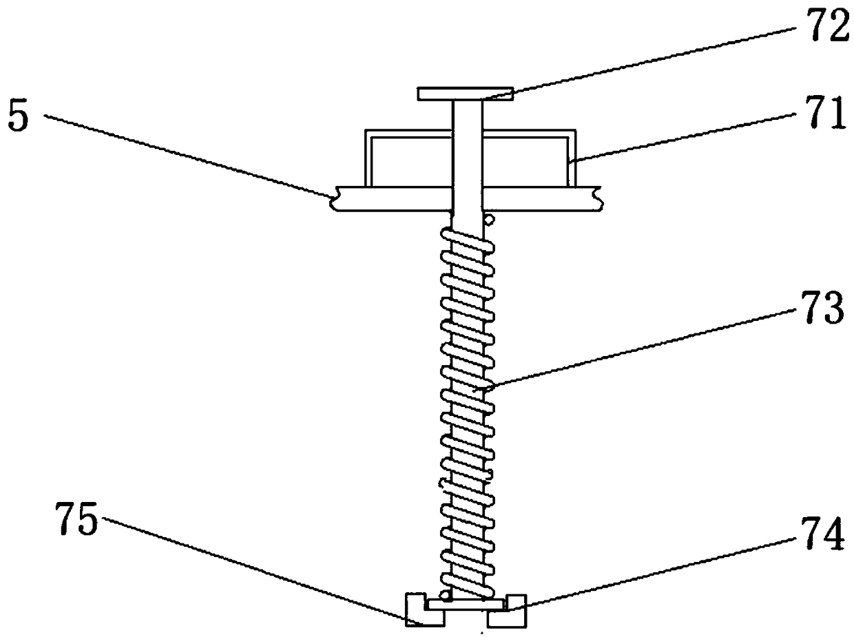 Solid-liquid separating medical garbage collecting device