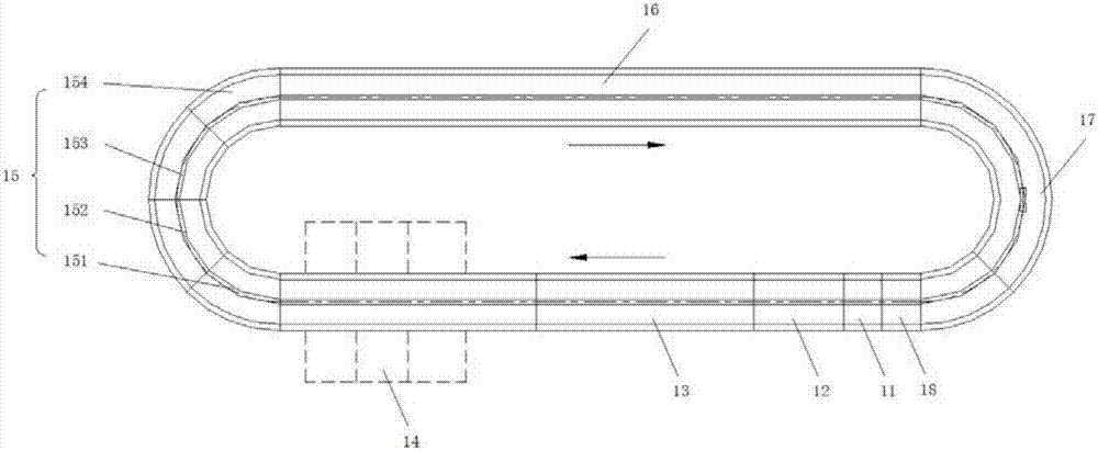 Full-automatic titanium pole plate spraying and sintering production line and operating method thereof