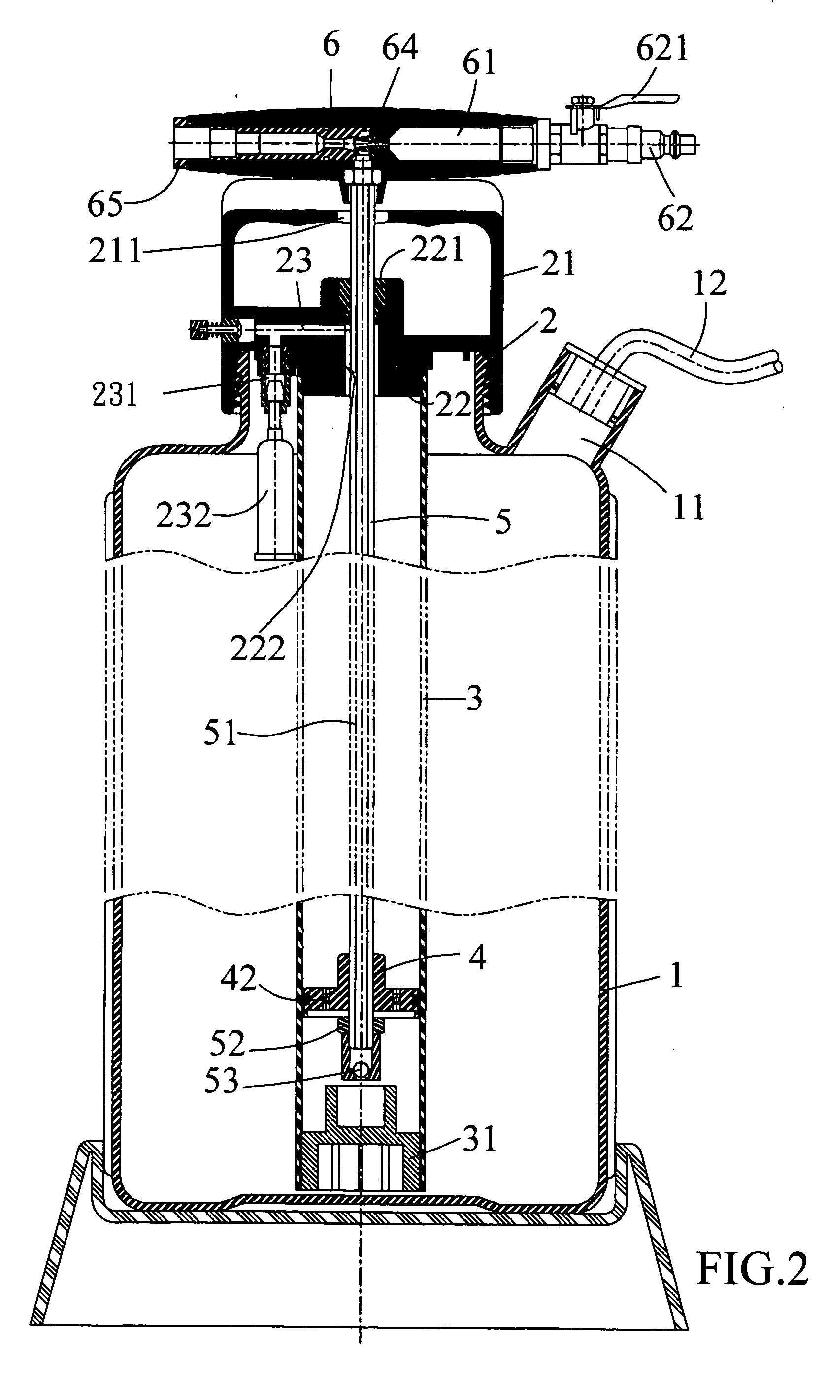 Liquid pumping device