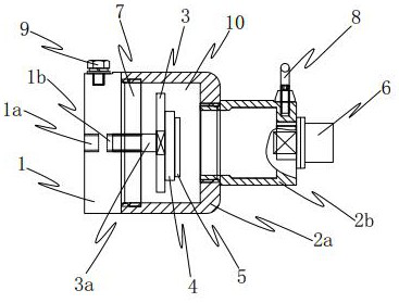 Contact type equipment vibration sound sensor