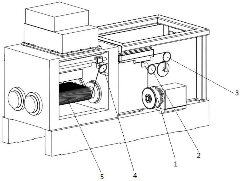 A method for controlling the coplanarity of the guide wheels in the winding and arranging link of a multi-wire slicer