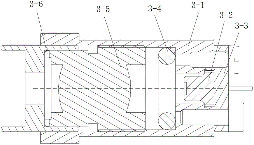 Laser rotating direct-exposure imaging device and method used for revolution surface