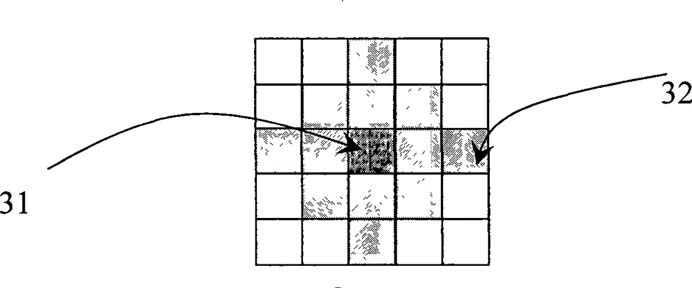 Method for extracting area target of image based on fuzzytopology