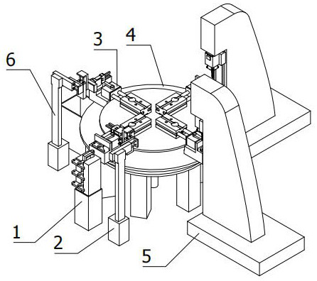 Automatic machining equipment for automobile rocker arm