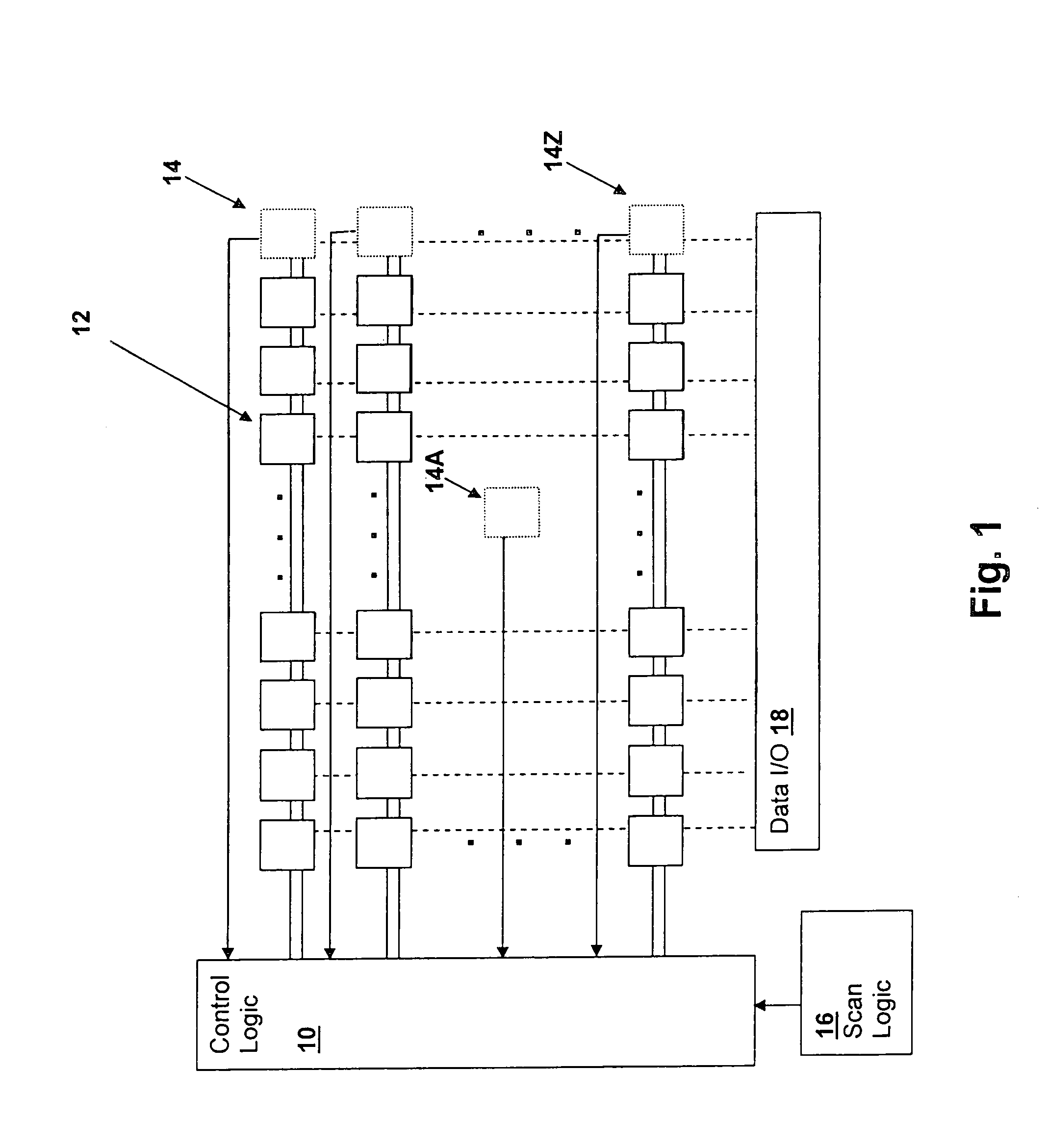 Register file apparatus and method incorporating read-after-write blocking using detection cells