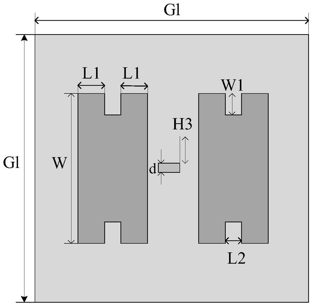 Broadband magnetoelectric dipole filtering antenna