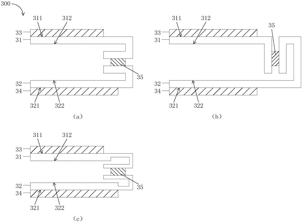Double-face display apparatus